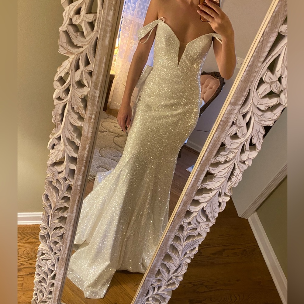 Love by Pnina Tornai Sparkle Wedding Dress with bow